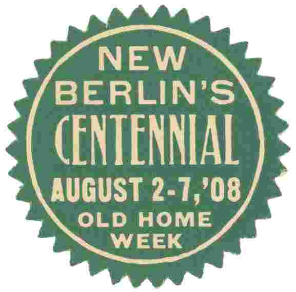 New Berlin Centennial circle seal