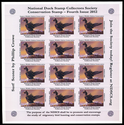 2012 NDSCS Stamp Sheet