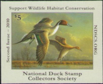 2010 NDSCS Stamp (pintails)