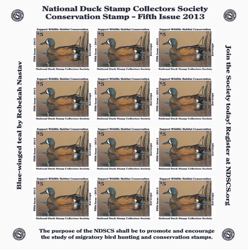 NDSCS 2013 Sheet of 12