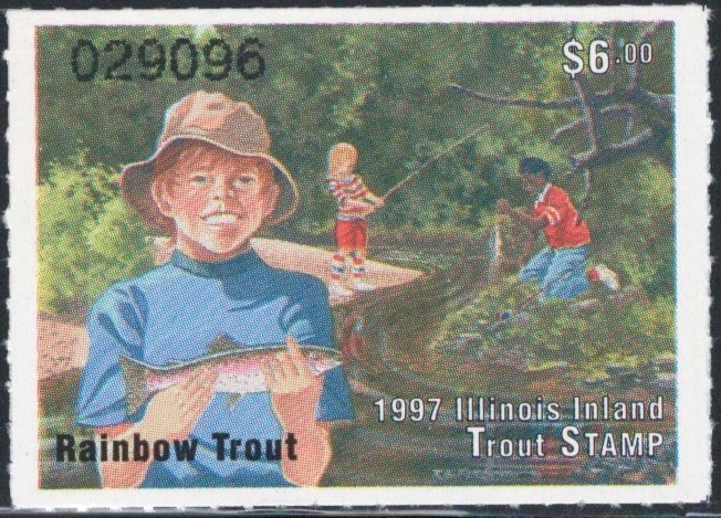 rainbow trout stamp